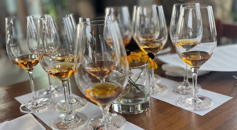 Whiskey tasting at North 42 Degrees