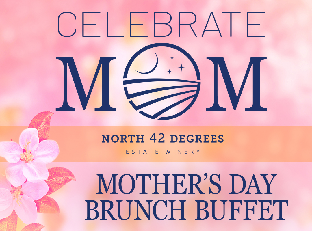 Treat Mom to an amazing Mother's Day Brunch Buffet featuring Egg’s Benny, Breakfast Sausages, Farmers Bacon, Potato Home Fries, Roasted Vegetables, Waffles